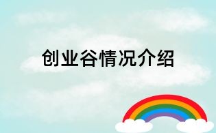 创业谷情况介绍