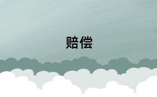 赔偿