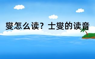 燮怎么读?士燮的读音